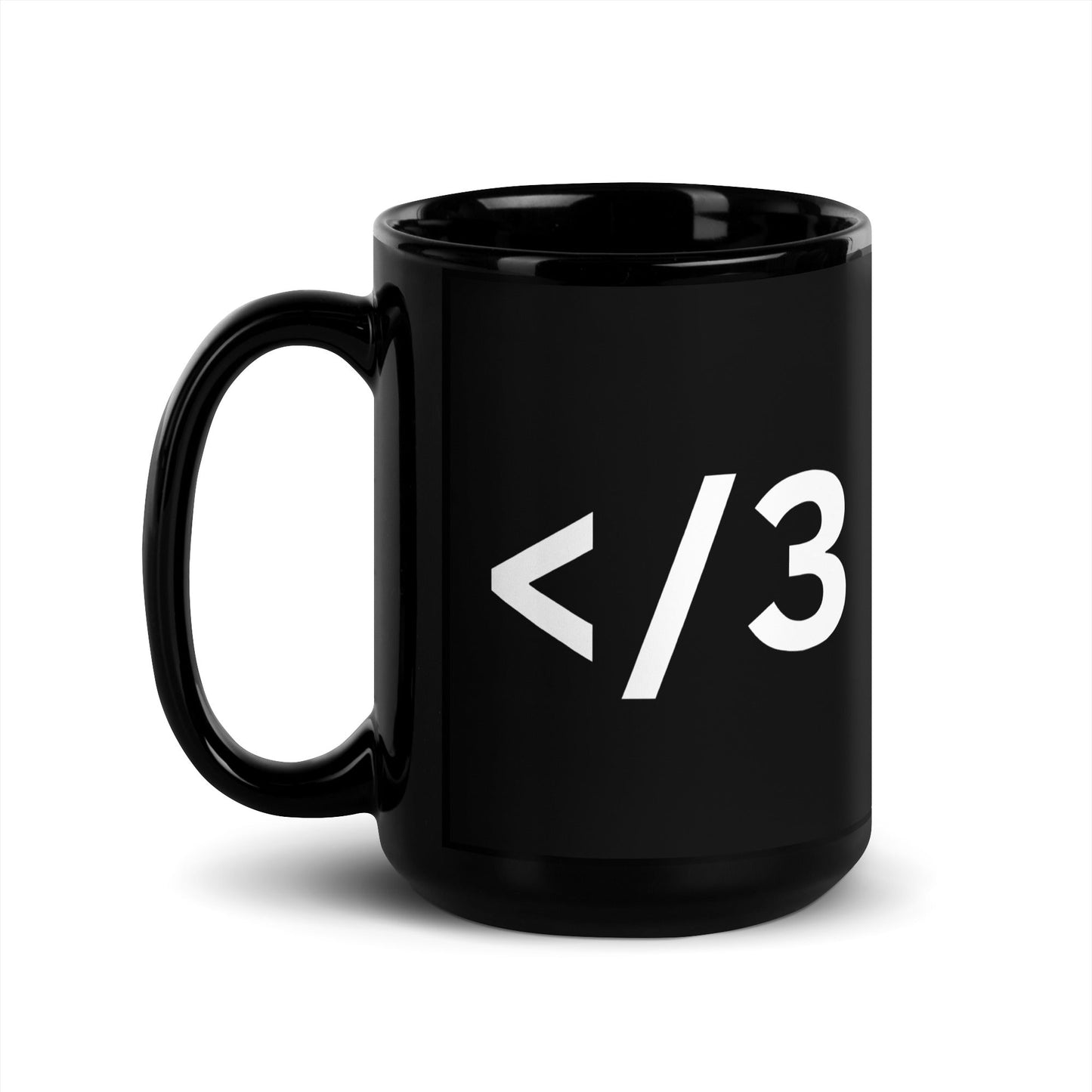 15 oz </3 | Heartbreak Emoji Ceramic Coffee Mug - Emote IRL