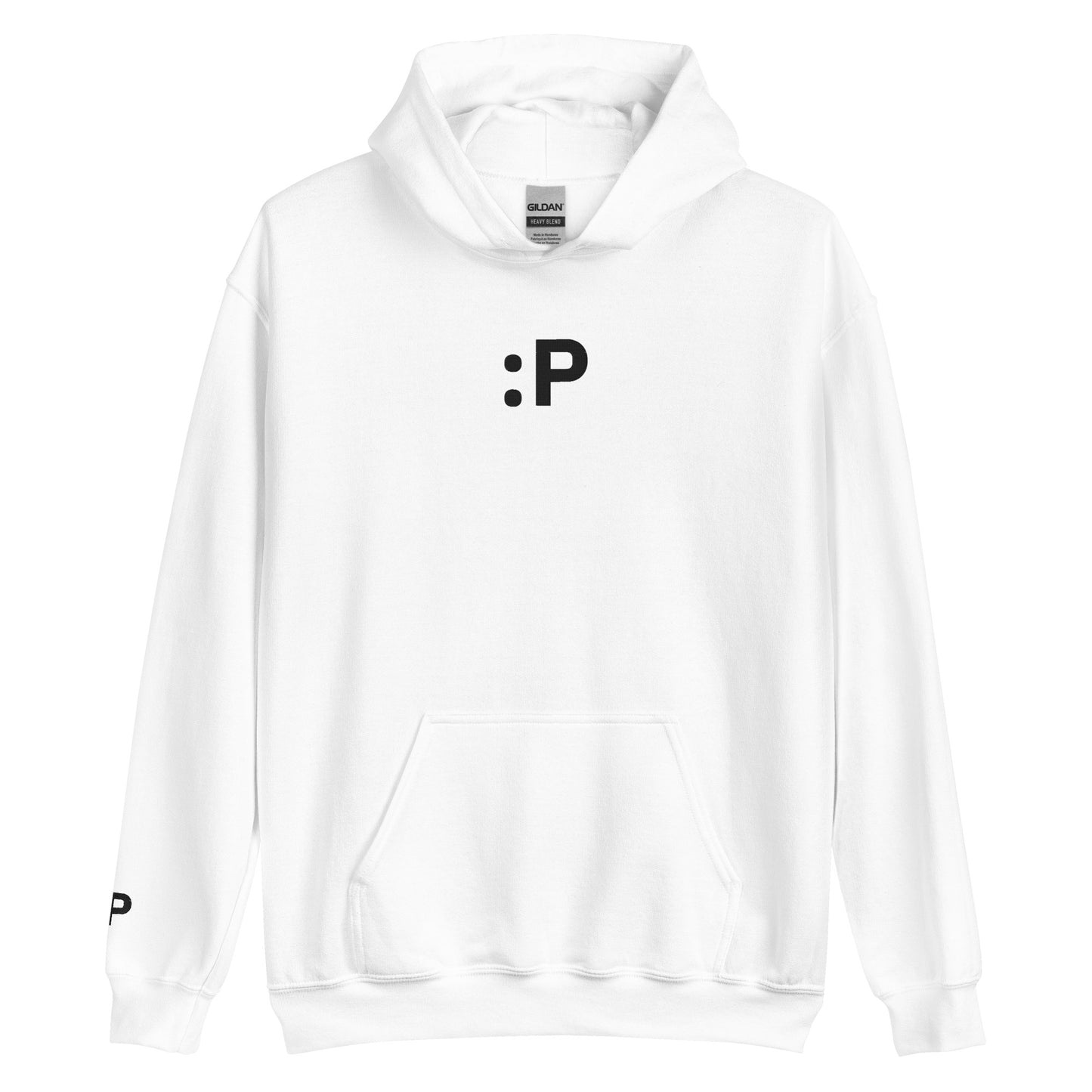 :P | Cheeky Cute Emoji Graphic Hoodie for Men and Women