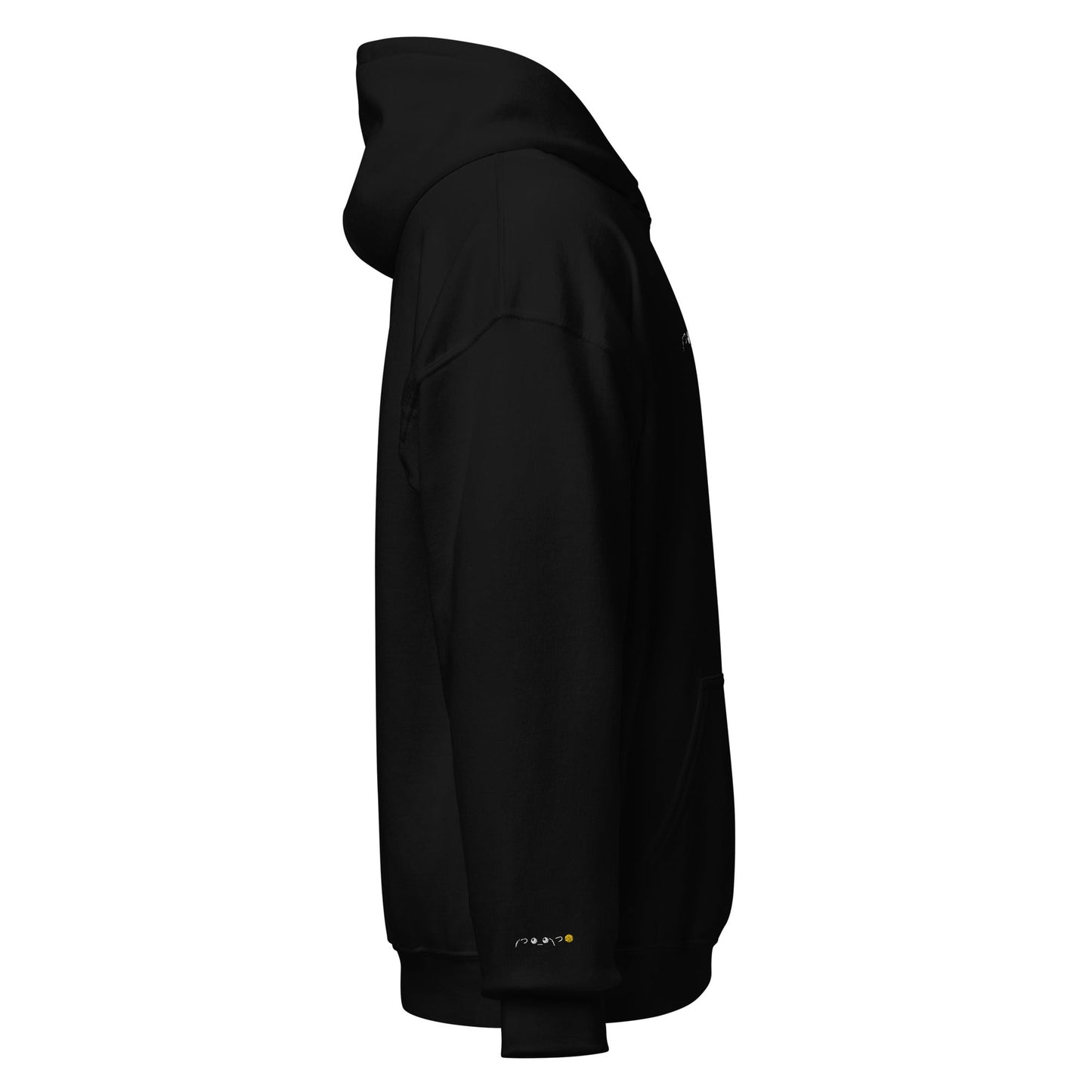 Black ༼ つ ◕_◕ ༽つ🍪 | Cookie Gib Emoticon Graphic Hoodie for Men and Women - Emote IRL