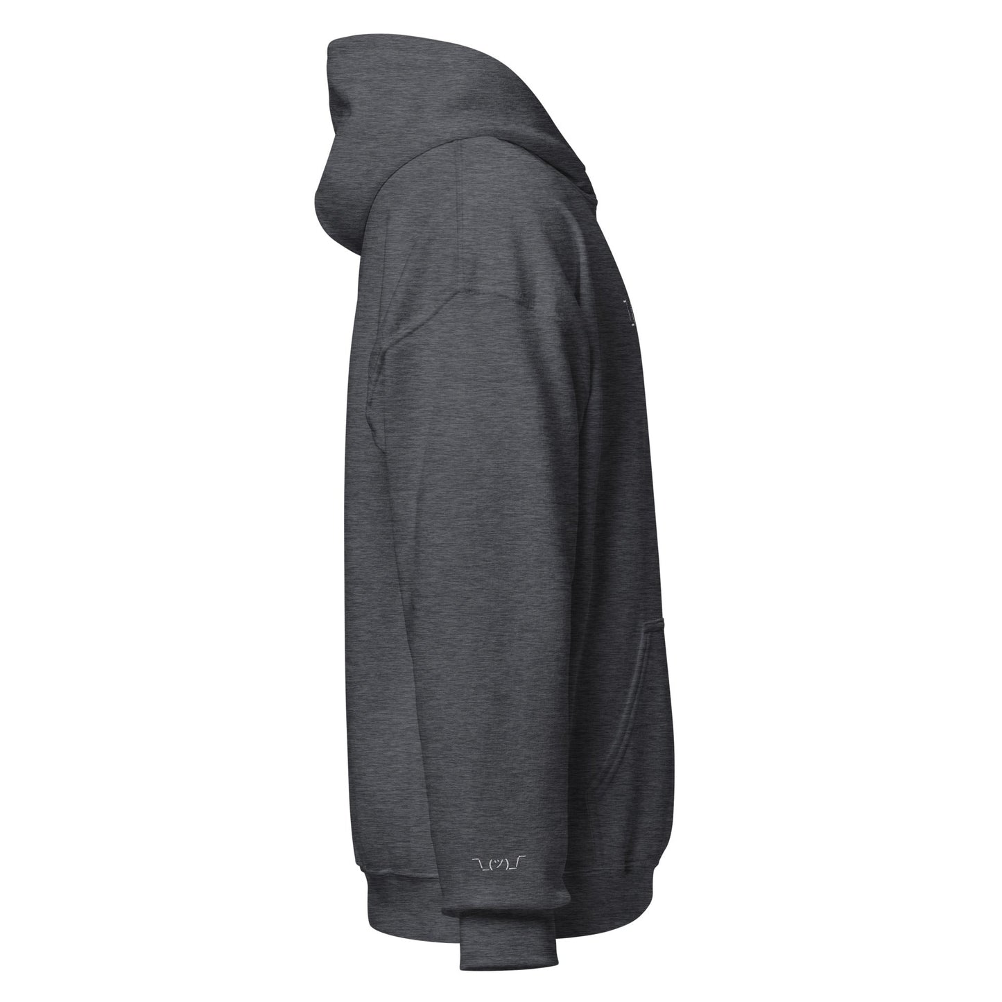 Navy ¯\_(ツ)_/¯ | Shrug Emote Graphic Hoodie for Men and Women - Emote IRL
