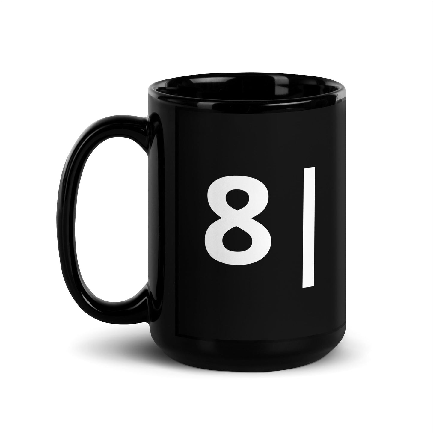 8| | "Not Impressed" Emoji 15 oz Big Ceramic Coffee Mug and Tea Mug (left view) - Emote IRL