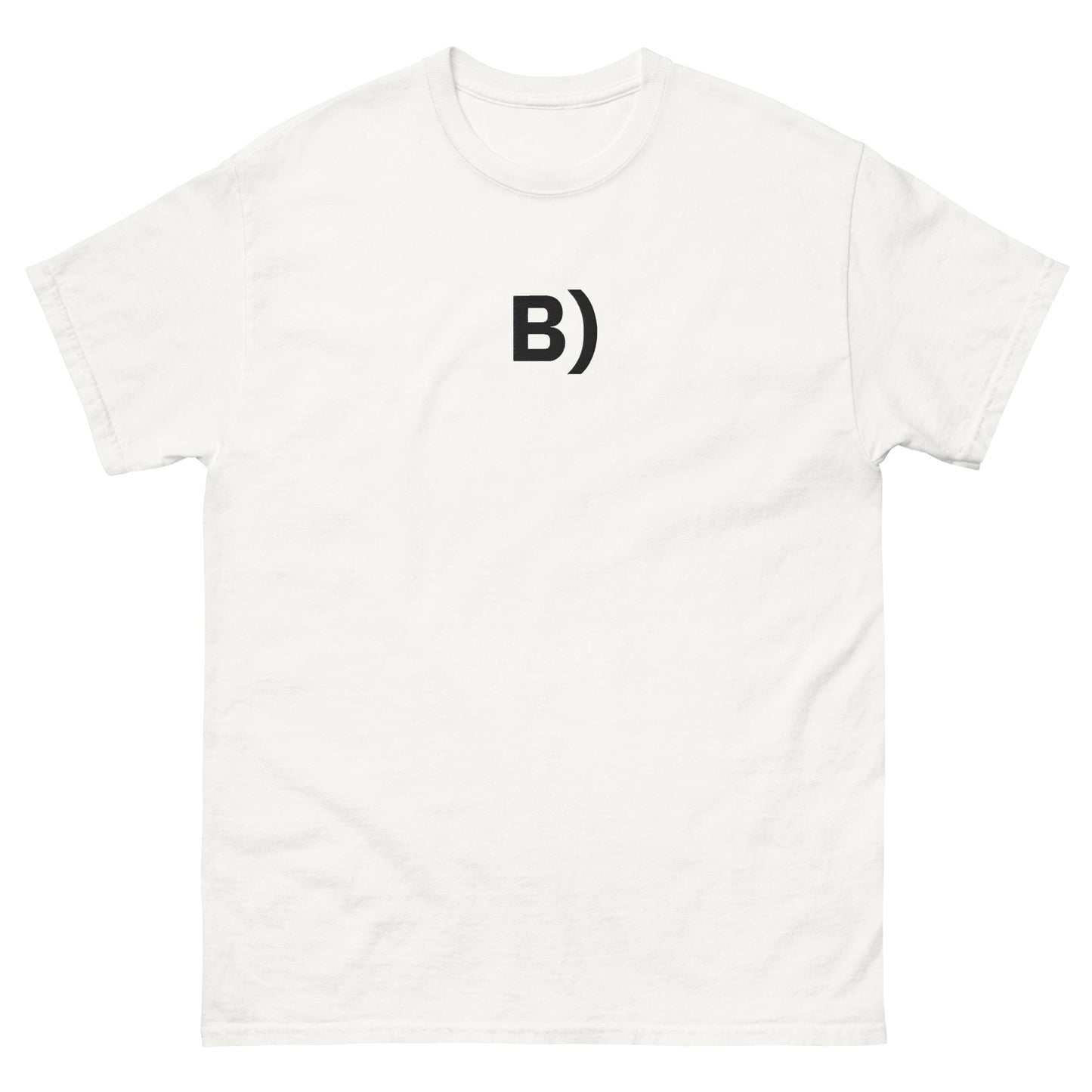 White B) | Cool Sunglasses Smiley Graphic T shirt for Men and Women - Emote IRL