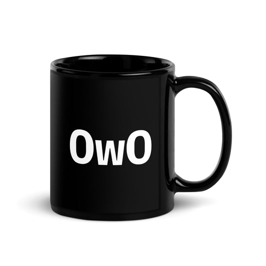 11 oz OwO | Cute Surprised Emoticon Ceramic Coffee Mug - Emote IRL